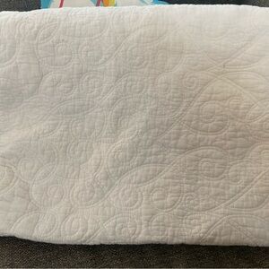 Laura Ashley White Quilted Bedding